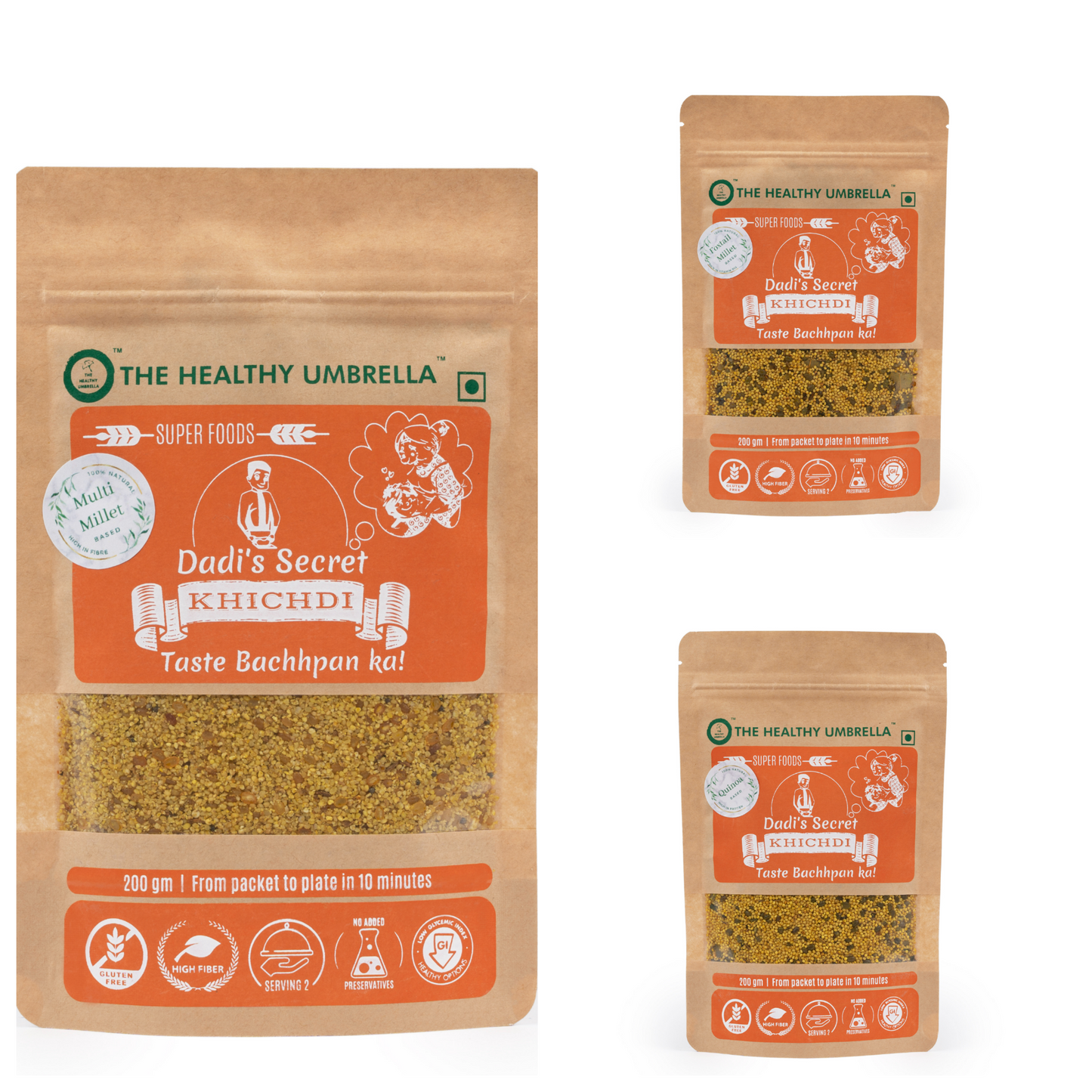 Healthy Khichdi Combo Packs